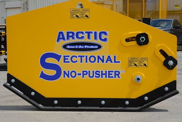 Arctic Sectional Sno-Pusher